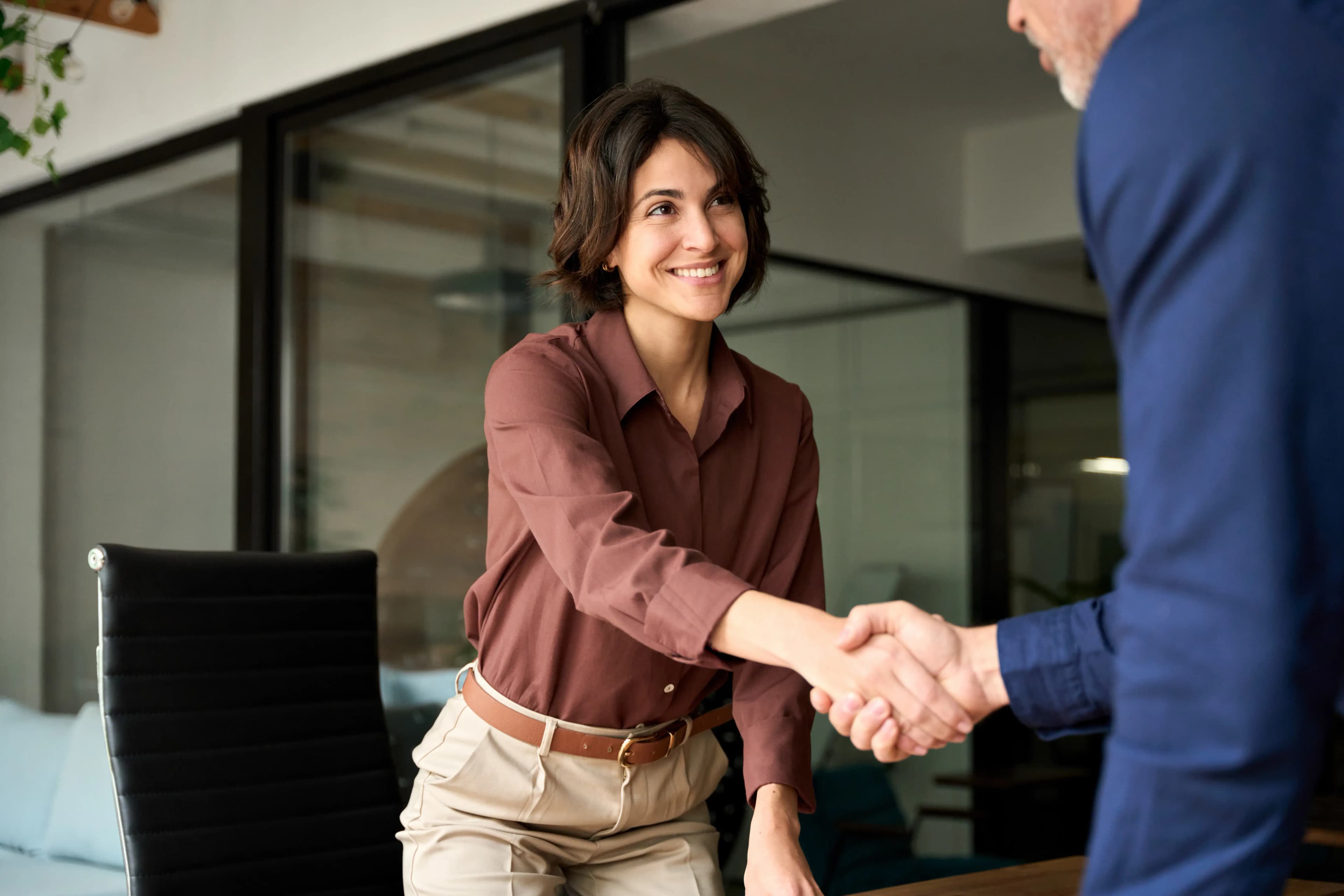 Professional customer service representative