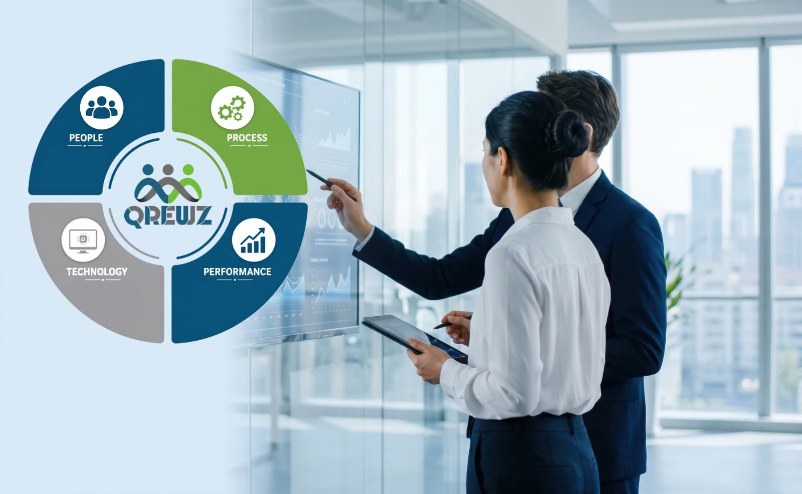 Qrewz Ventures - People, Process, Performance, Technology